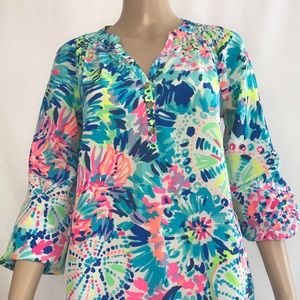 Lilly Pulitzer Silk Elsa Top